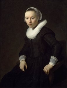 Retrato de una mujer sentada